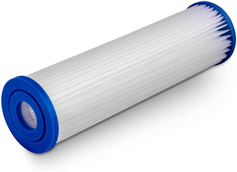 CFS â€“ 4 Pack Pleated Household Water Filter Cartridges Compatible with HDX HDX2PF4 Models â€“ Removes Bad Taste & odor â€“ Whole House Replacement Filter Cartridge â€“ 30 Micron â€“ 10" x 2.5" - Image 2